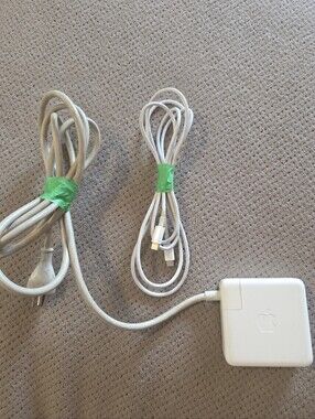 Genuine Apple A1719 MacBook Pro 87W USB-C Power Adapter w/ C Cord
